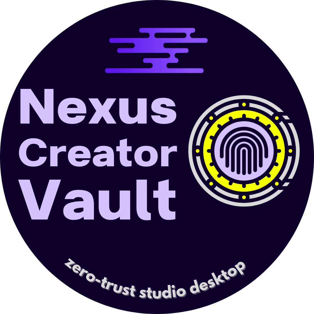 Nexus Creator Vault | Remote Studio Desktop