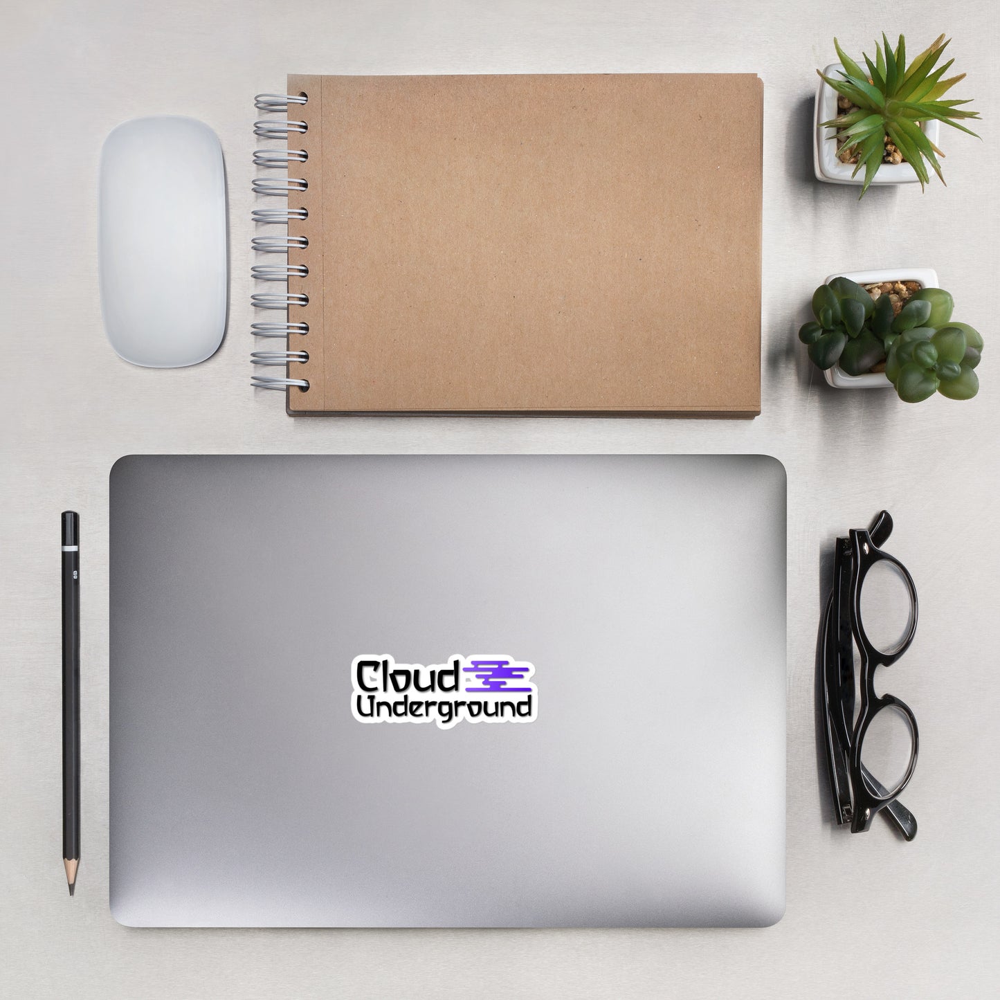 Cloud Underground logo stickers