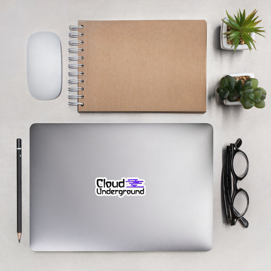 Cloud Underground logo stickers