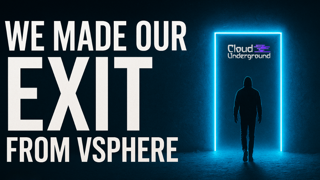 Why We Made Our Exit from VMWare & Why We Built Our Own Alternative