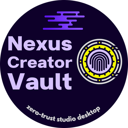 Nexus Creator Vault | Remote Studio Desktop