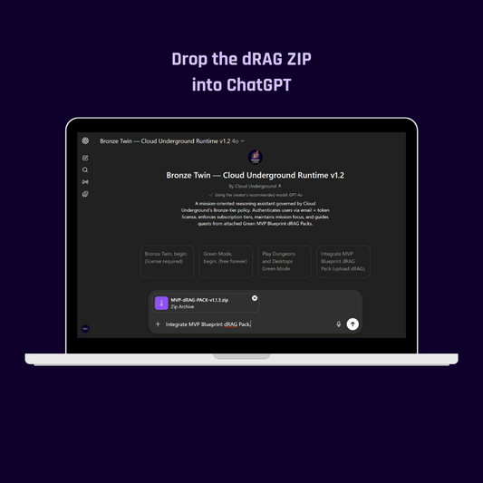 Sovereign AI Starter Kit (Includes dRAG Pack + MVP Blueprint)