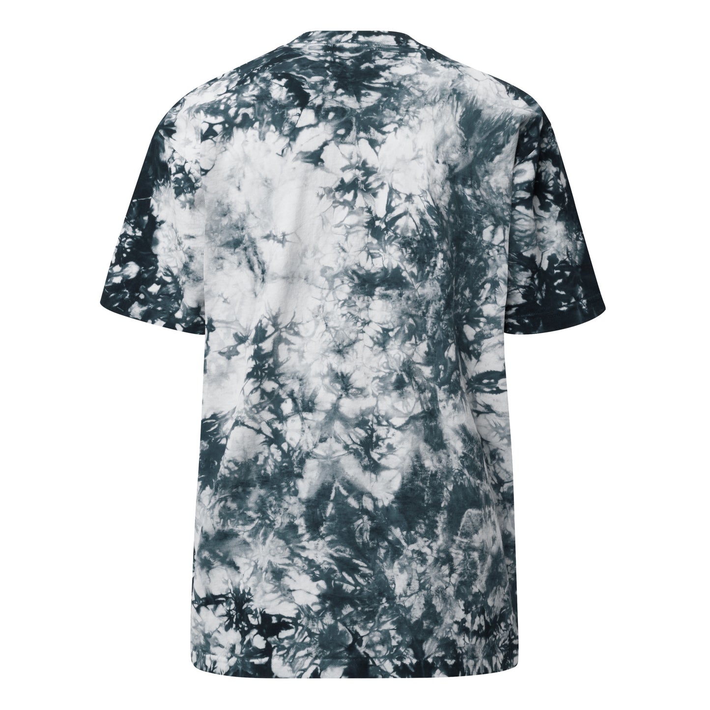 Cloud Underground embroidered logo oversized tie-dye adult unisex t-shirt