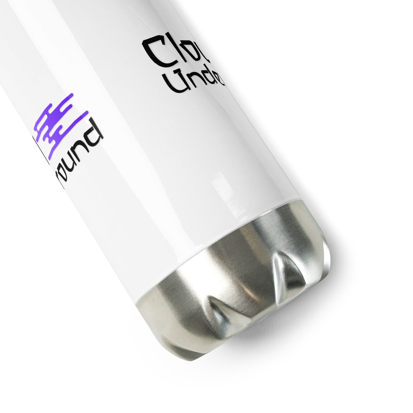 Cloud Underground stainless steel water bottle